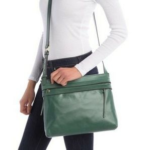 HOBO Larkin Leather Crossbody bag